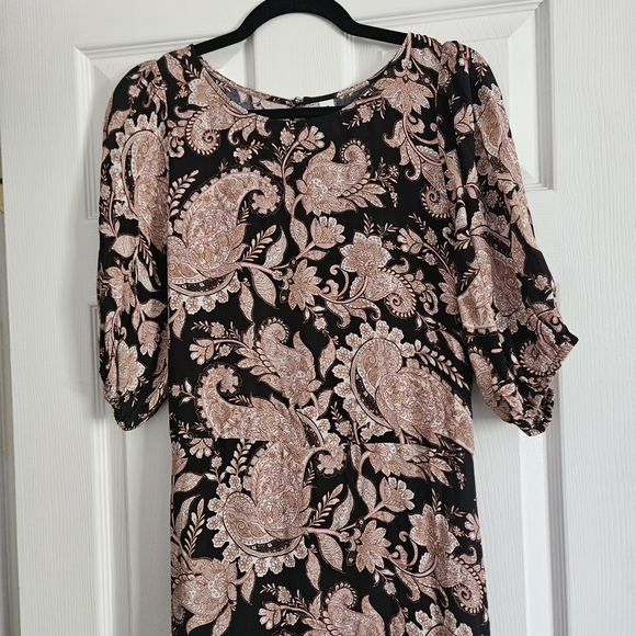 Kivari Pink Black Crew Neck Sundress Anthropologie - Picture 5 of 10